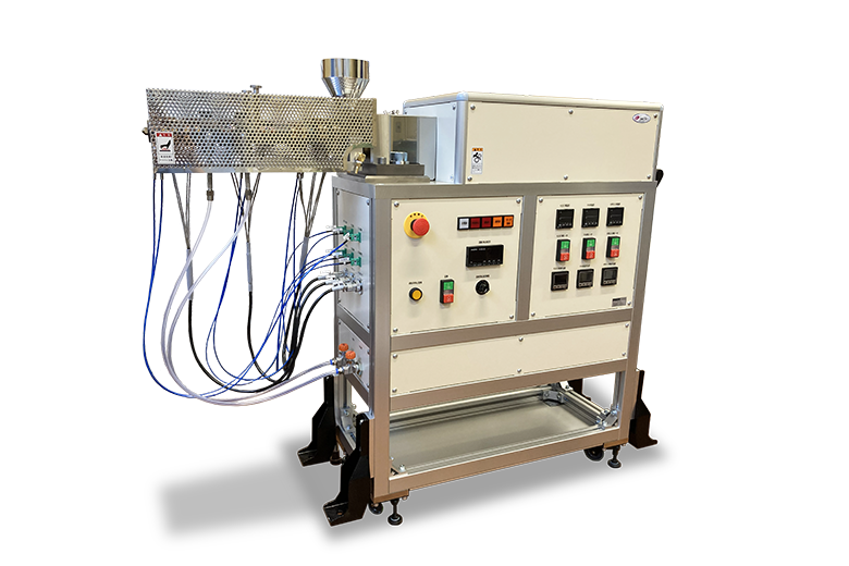 脱気スクリュウ対応一軸混練押出機
