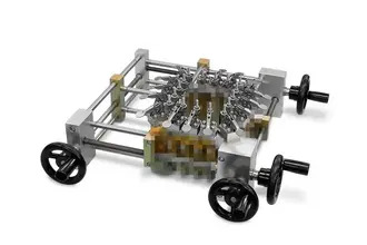 手動二軸フィルム延伸機