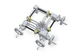 手動二軸フィルム延伸機