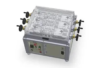 スコット型耐揉み試験機