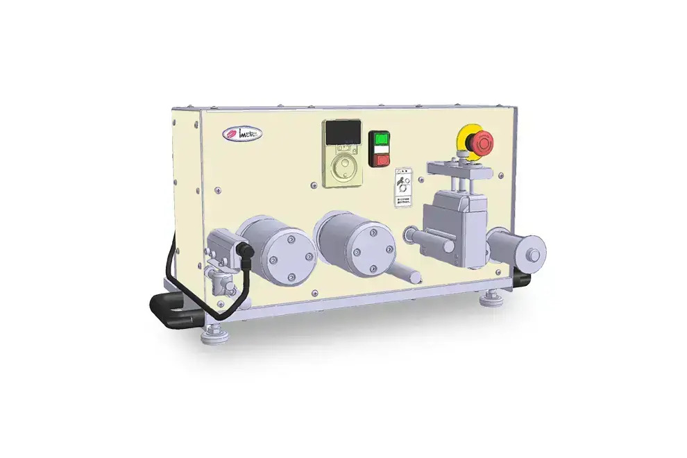 小型引取巻取機