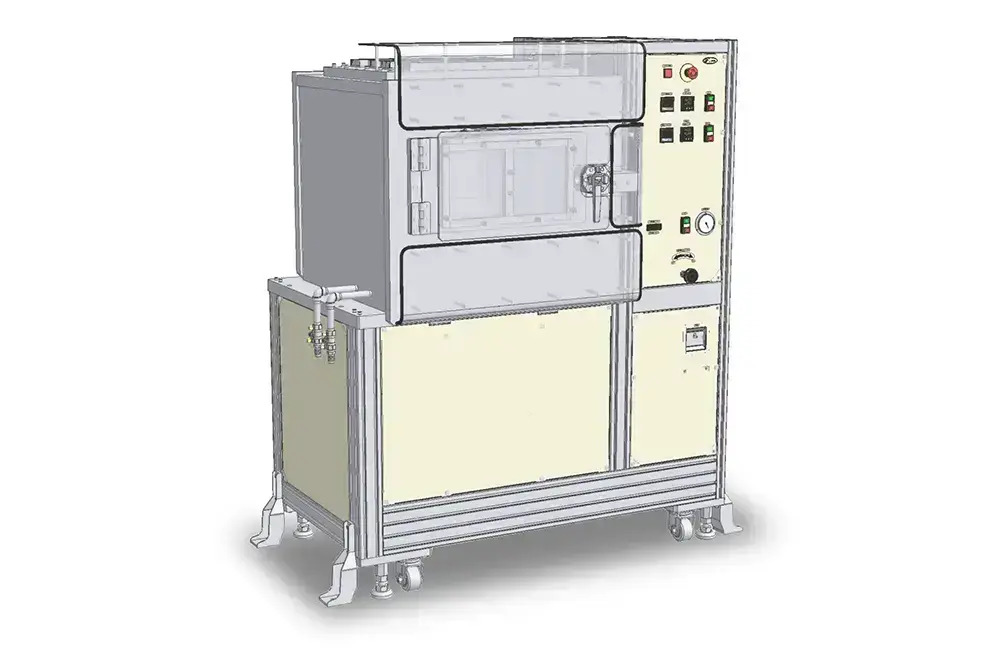 電動油圧真空加熱プレス