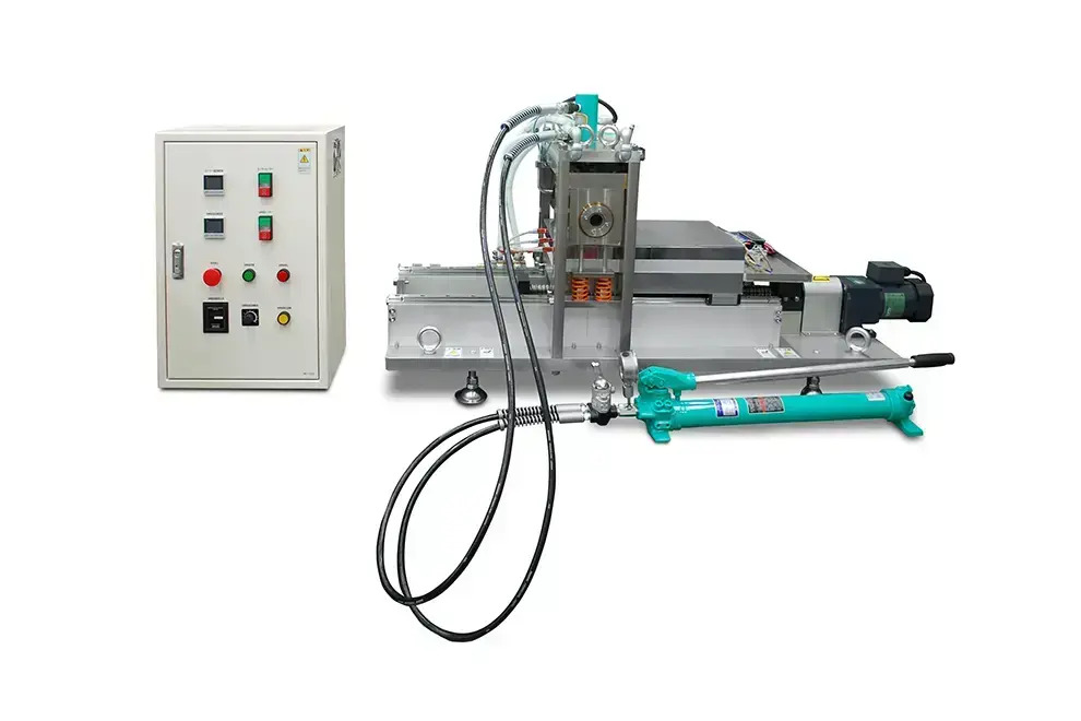 加熱ローラプレス