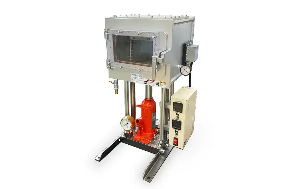 手動油圧真空加熱プレス